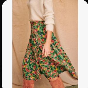 Sezane Nelly Skirt, EUC, size 34